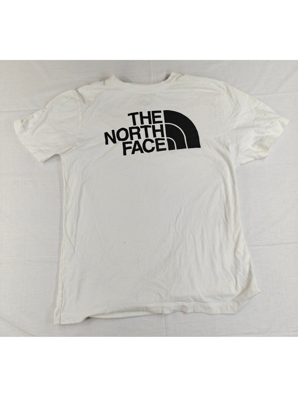 The North Face Men’s Medium White Logo Graphic Short Sleeve T-Shirt